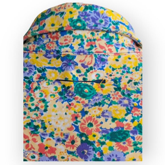 J.Crew Coolmax Performance Polo, Yellow, Size L - Picture 7 of 15